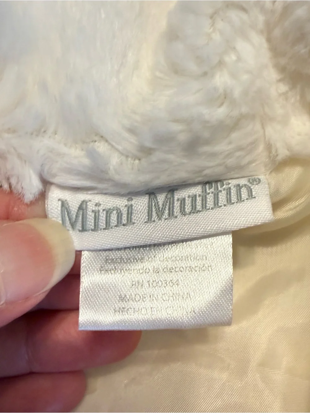 Mini Muffin Infant Baby White Faux Fur Jacket 0-3 Months Holiday